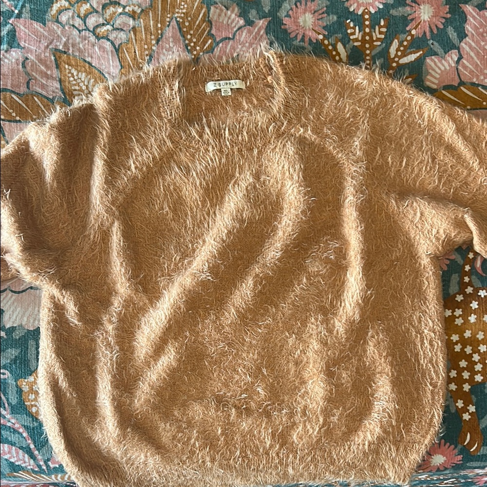 Women's Cozy Tan Sweater